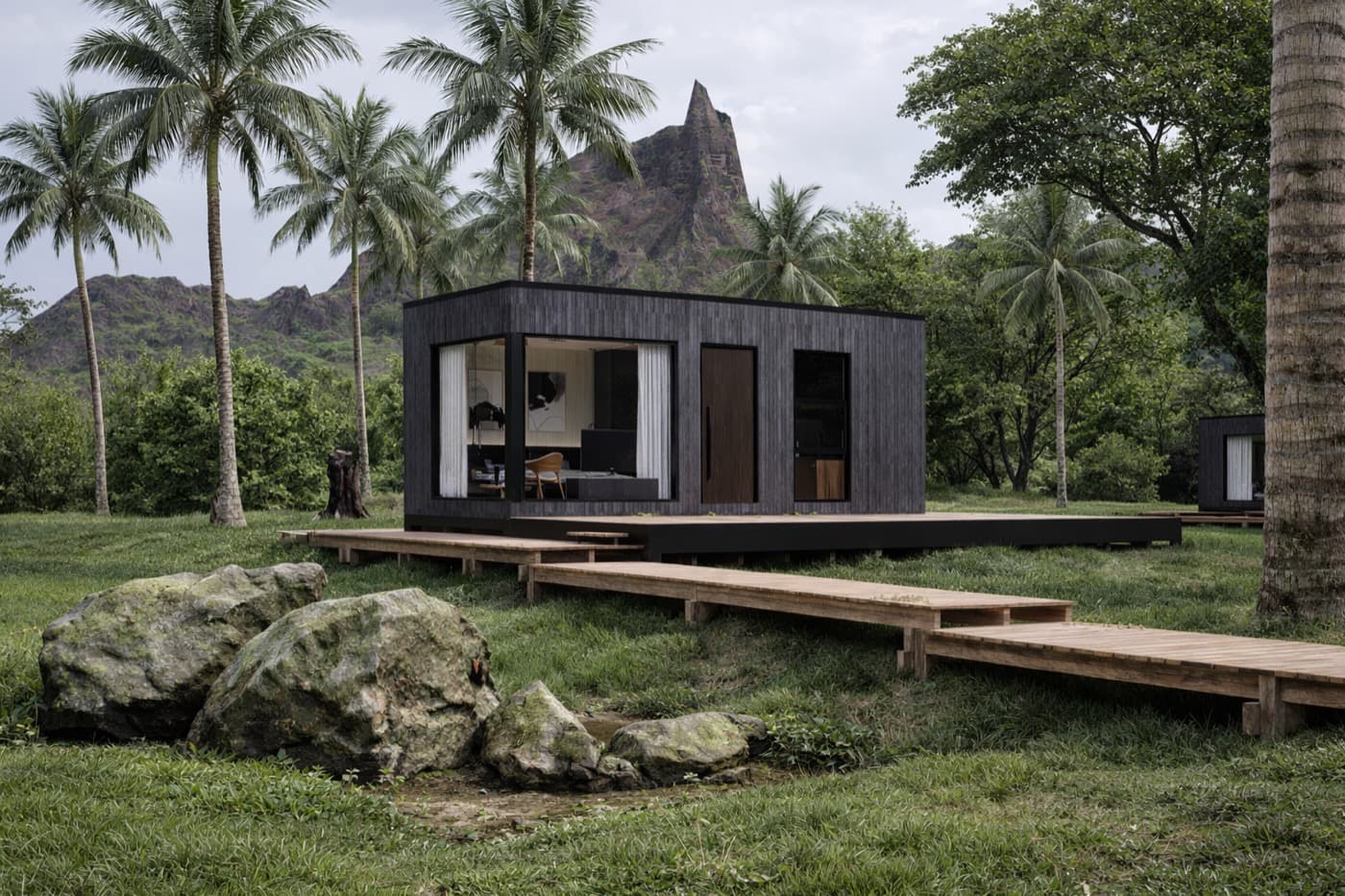 The Kaia — a 28 sqm Viro Homes model home framed in light-gauge steel