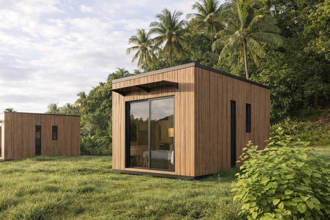 The Sydney — a 20 sqm Viro Homes studio model framed in light-gauge steel